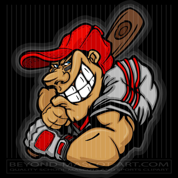 Baseball Player Cartoon