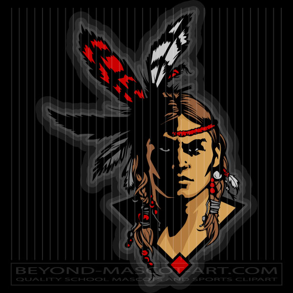 Clipart Brave Mascot