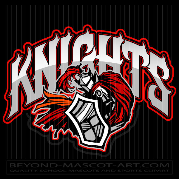 Knights Mascot Logo