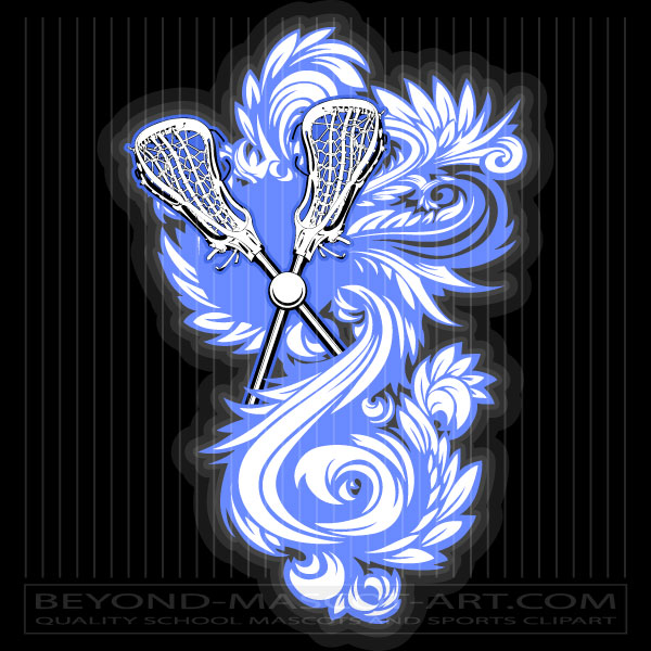 Ornate Lacrosse Logo