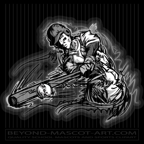 Baseball Player Vector Image