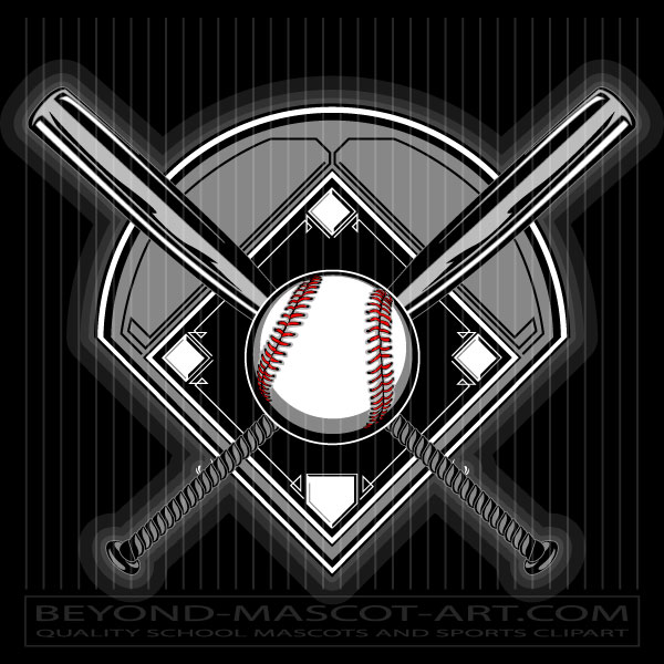 Baseball Bats Clipart