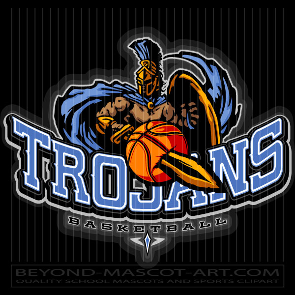 Basketball Trojan Design