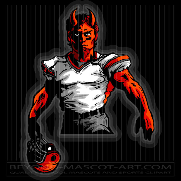 Football Mascot Demon