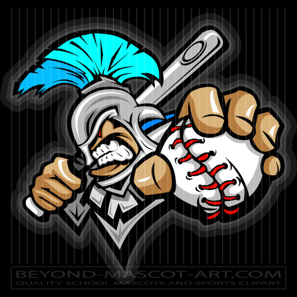 Titan Baseball Clipart