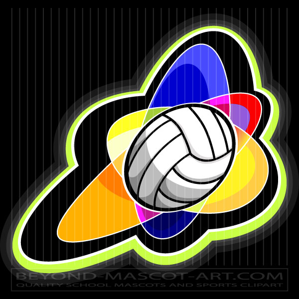 Volleyball Design Graphic Vector Volleyball Image