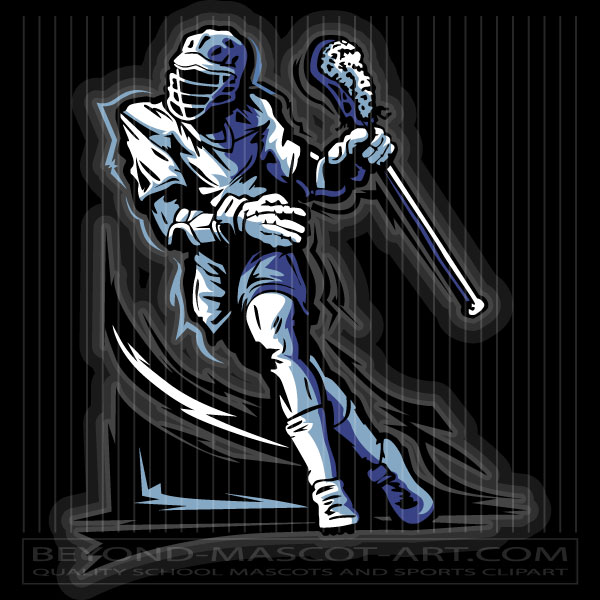 Lacrosse Clip Art Graphic