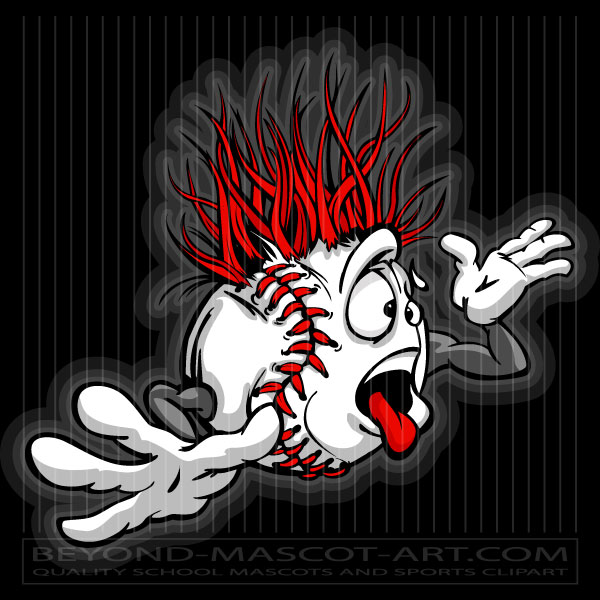 Baseball Ball Cartoon