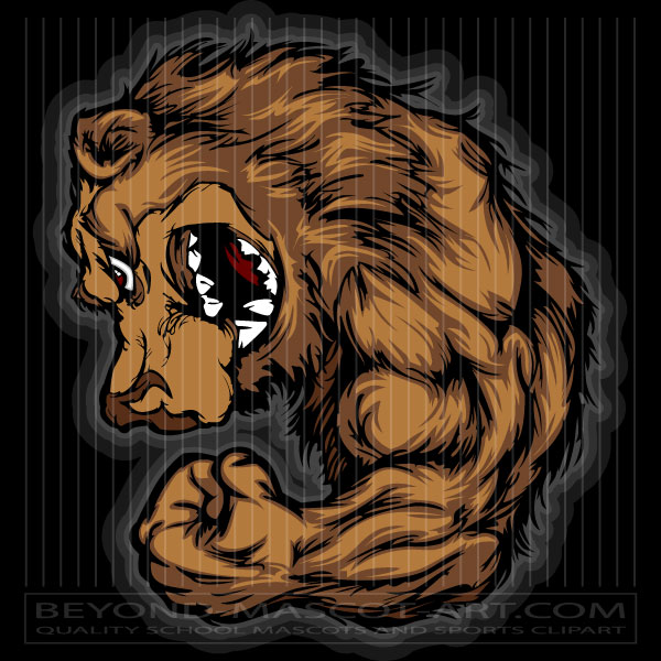 Bear Wrestler Clipart