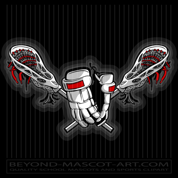 Lacrosse Gloves Art