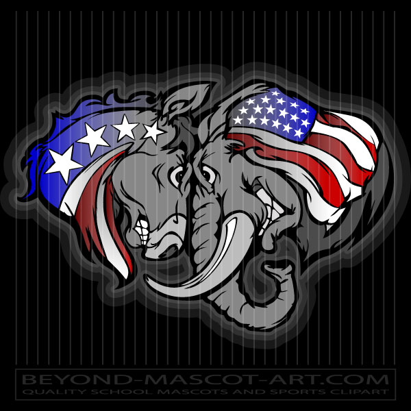 Political Animals Clip Art
