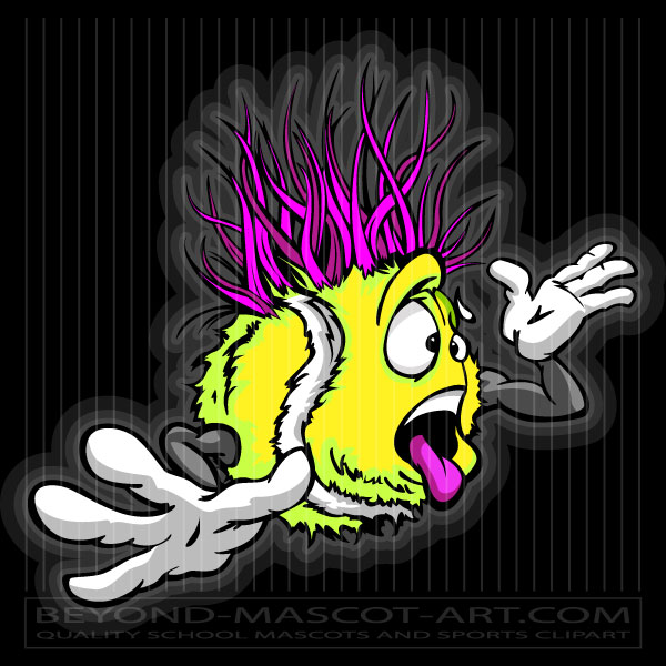 Tennis Ball Cartoon