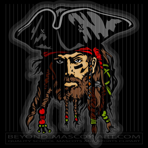 Vector Pirate Captain