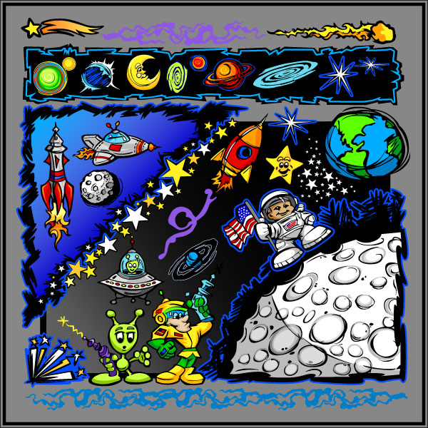 Vector Space Cartoon