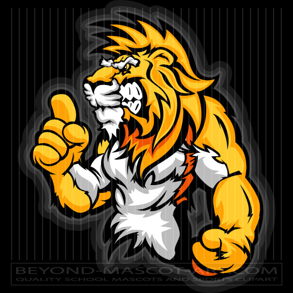 Victory Lion Clip Art