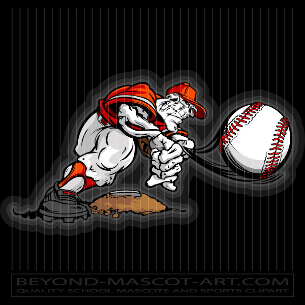 Baseball Player Skelton