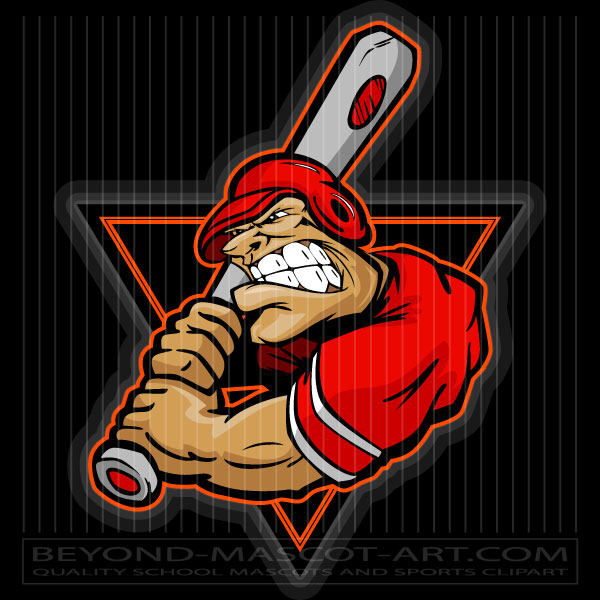 Clip Art Baseball Batter