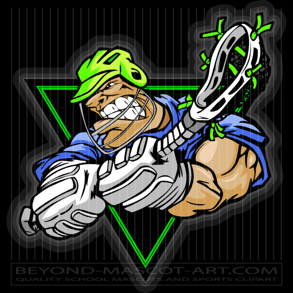 Clip Art Lacrosse Player