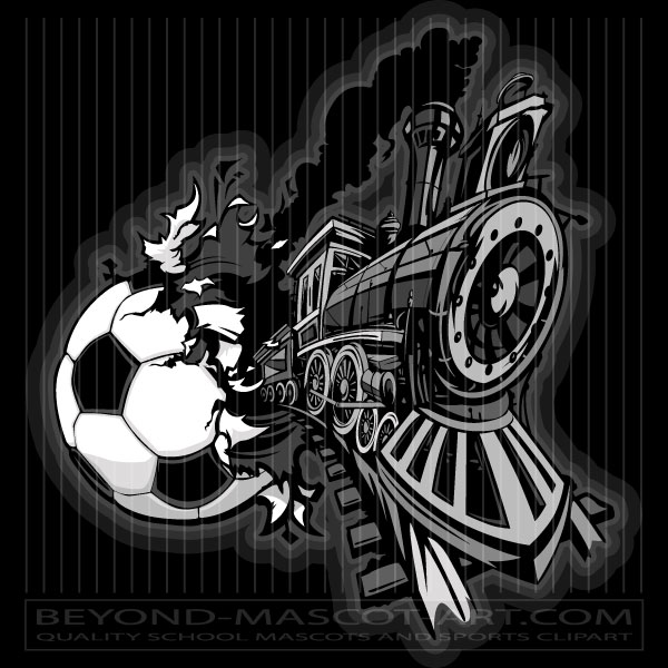 Locomotive Soccer Logo