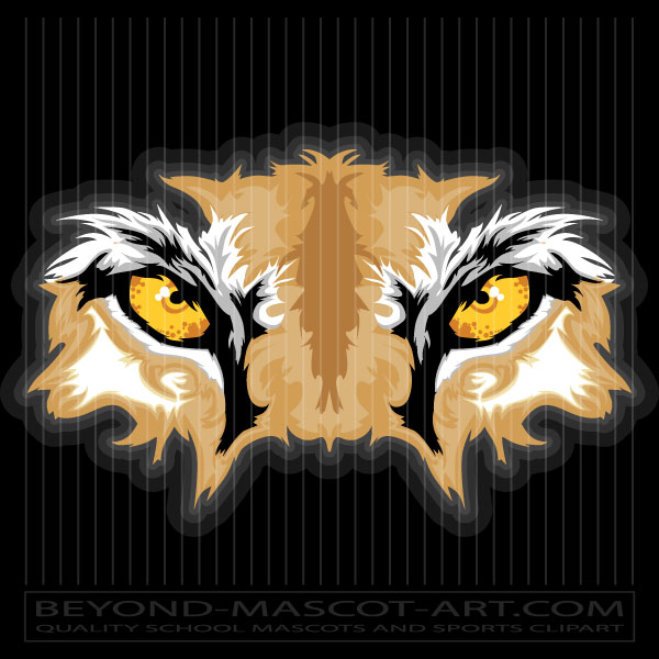 Cougar Eyes Graphic