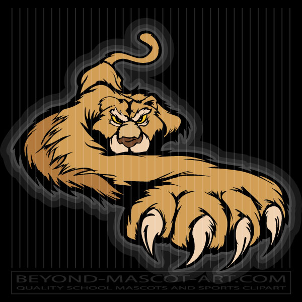 Vector Cougar Graphic