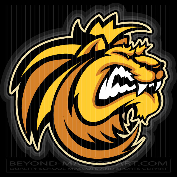 Vector Lion Graphic