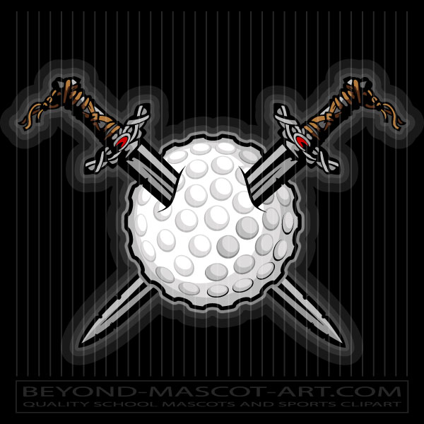 Viking Sword in Golf Ball