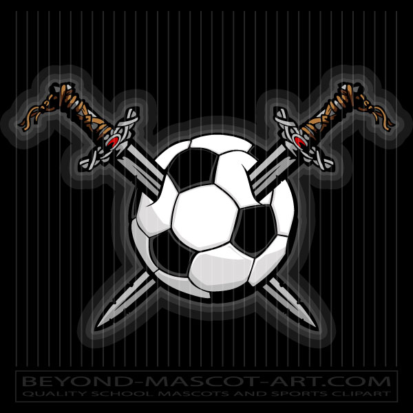 Viking Sword in Soccer Ball
