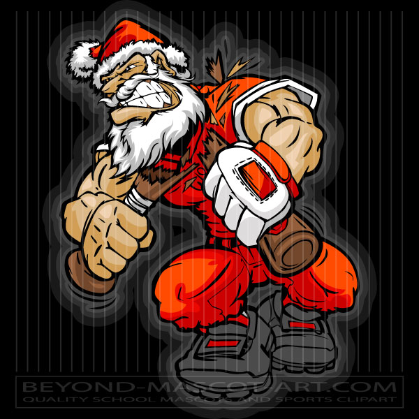 Santa Claus Baseball