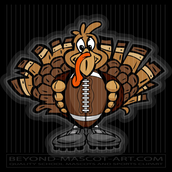 Turkey Holding Football