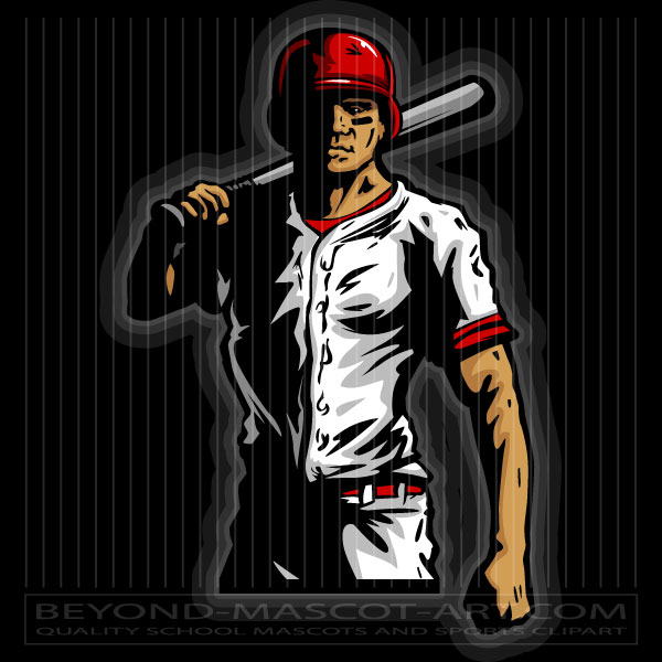 Baseball Player Clipart