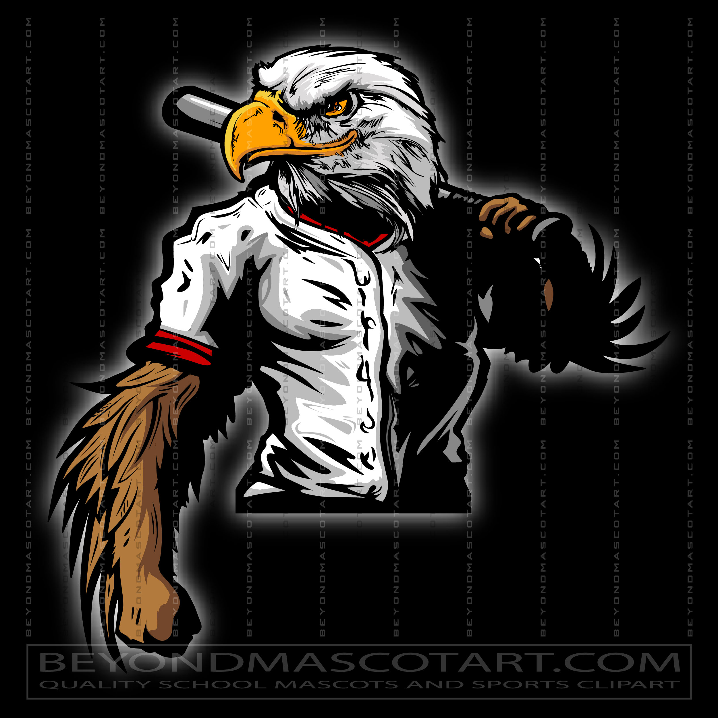 Eagle Baseball Player