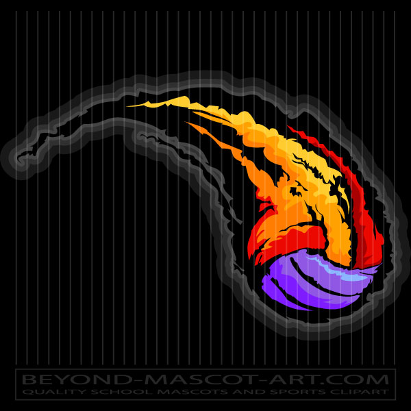 Volleyball Comet Design