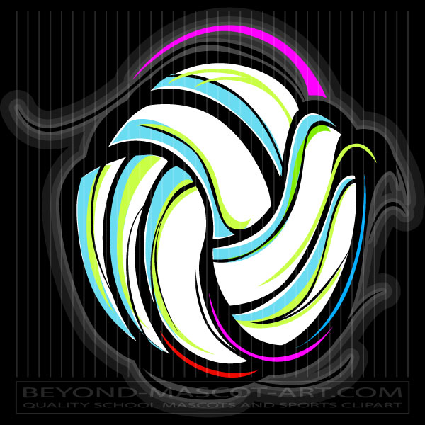 Volleyball Sketch Clip Art
