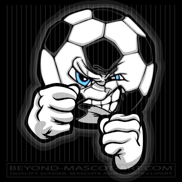 Cartoon Soccer Ball