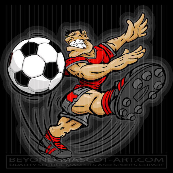 Soccer Player Cartoon