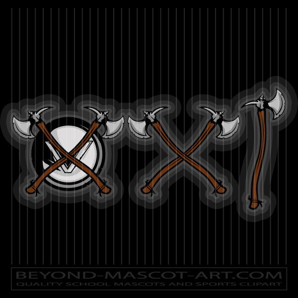 Vector Viking Axe