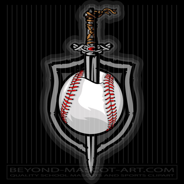 Viking Baseball Clip Art