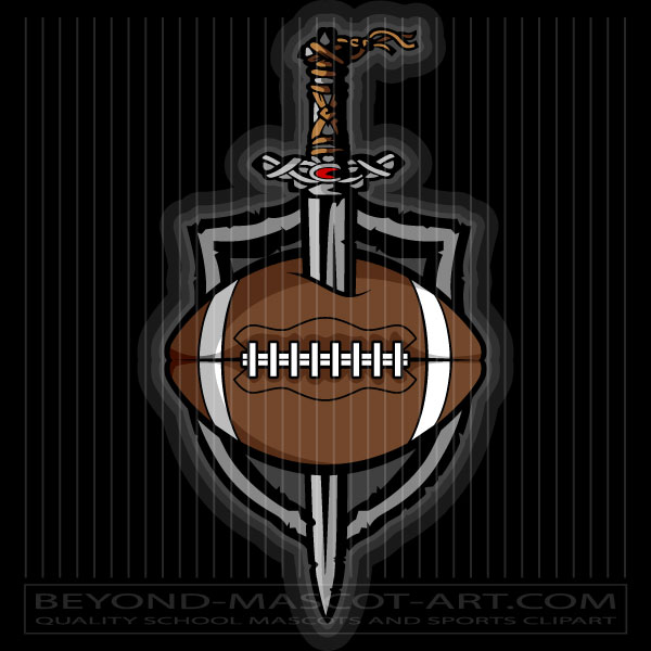 Viking Football Clip Art