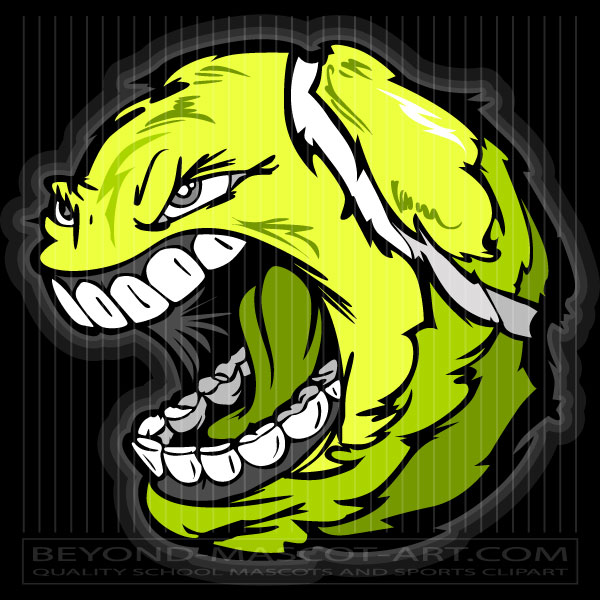 Cartoon Tennis Ball