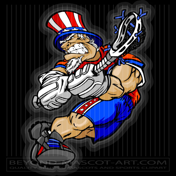 July 4th Lacrosse Art