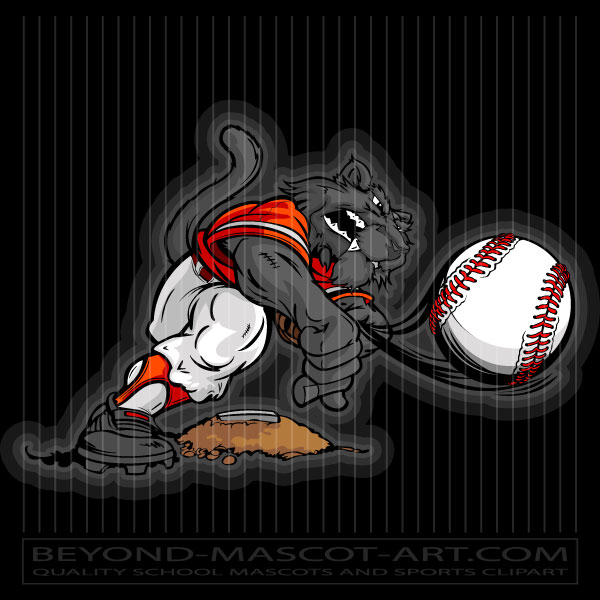 Panther Baseball Player