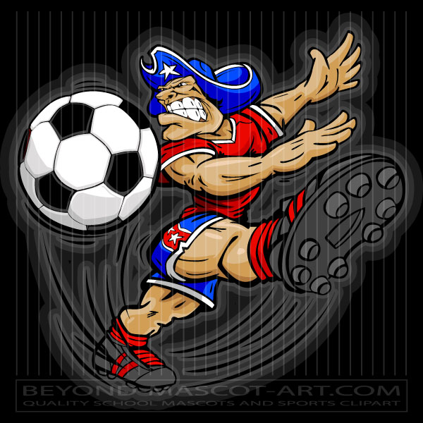 Patriot Soccer Clip Art