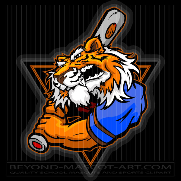 Tiger Baseball Batter