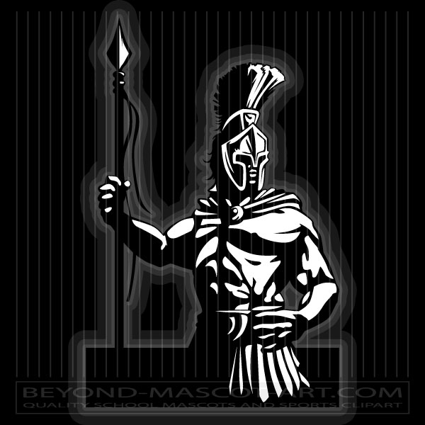 Trojan Mascot Clipart