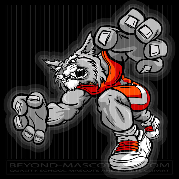 Wildcat Wrestling Clip Art