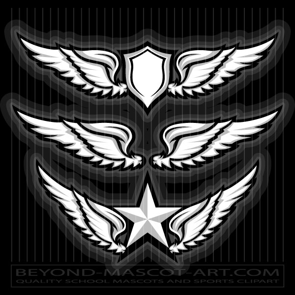 Wings Vector Elements