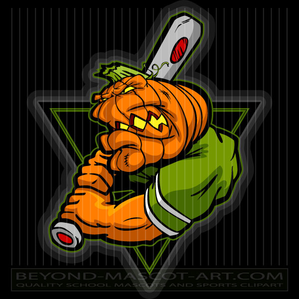 Pumpkin Baseball Logo