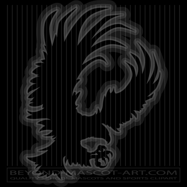 Silhouette Flying Eagle