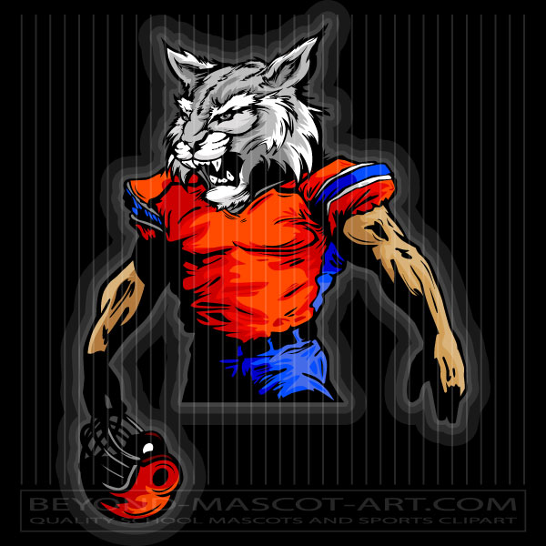 Football Player Wildcat
